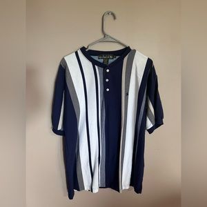striped polo